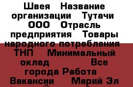 Швея › Название организации ­ Тутачи, ООО › Отрасль предприятия ­ Товары народного потребления (ТНП) › Минимальный оклад ­ 30 000 - Все города Работа » Вакансии   . Марий Эл респ.,Йошкар-Ола г.